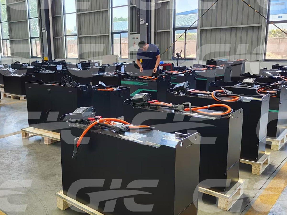 forklift battery pack delivered