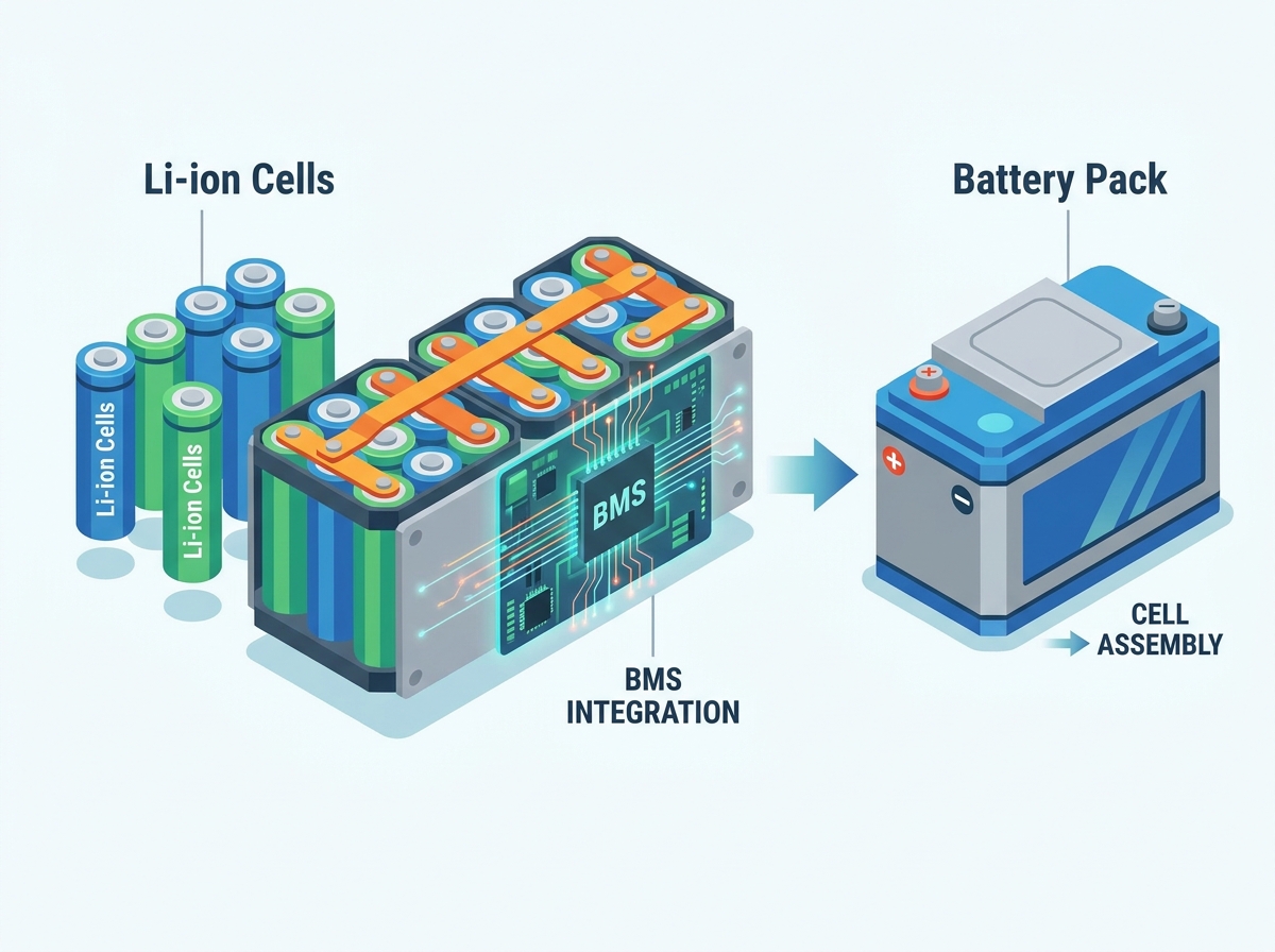 Lithium Ion Battery Pack Manufacturing Process